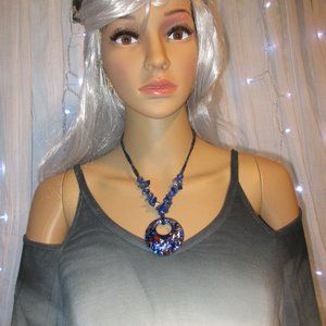 Handmade Glass Bead Necklace
